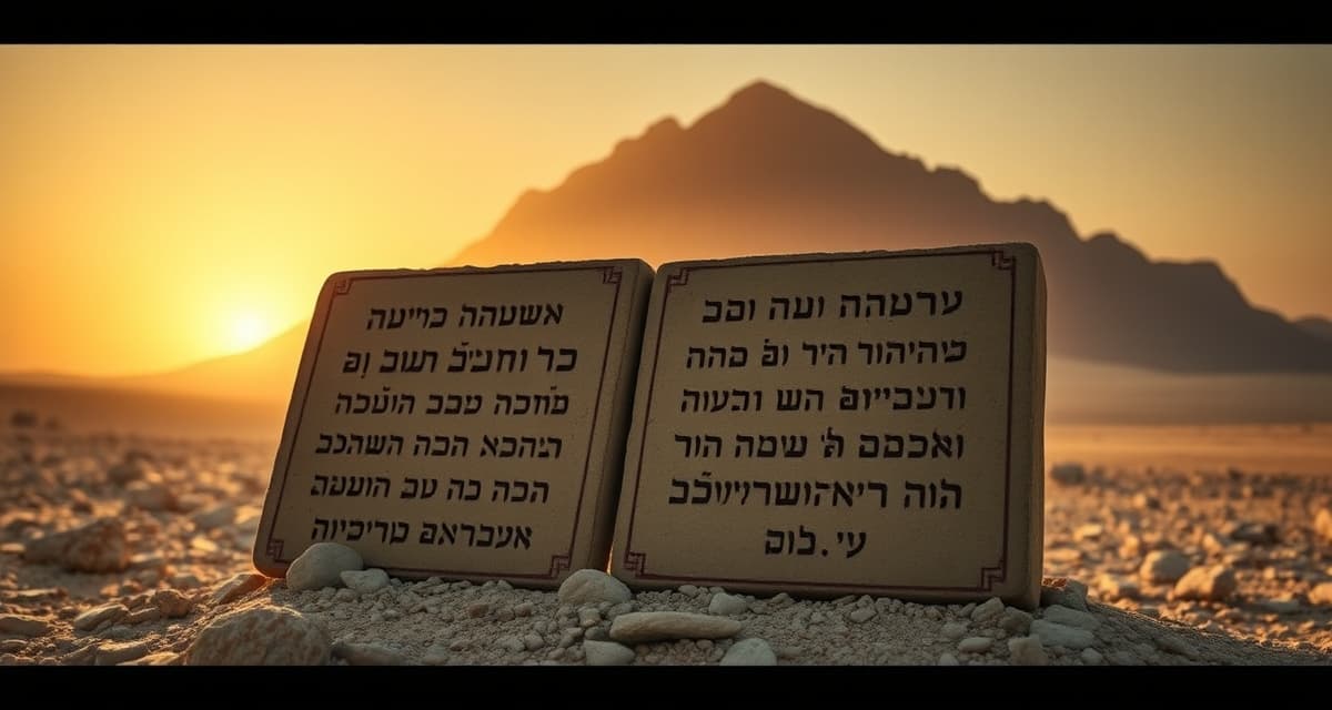 The Ten Commandments in Their Ancient Near Eastern Context