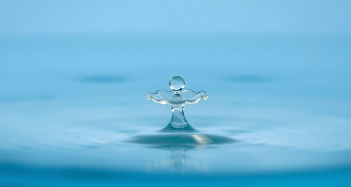 The Weirdness of Water: Why H₂O Behaves Like No Other Liquid
